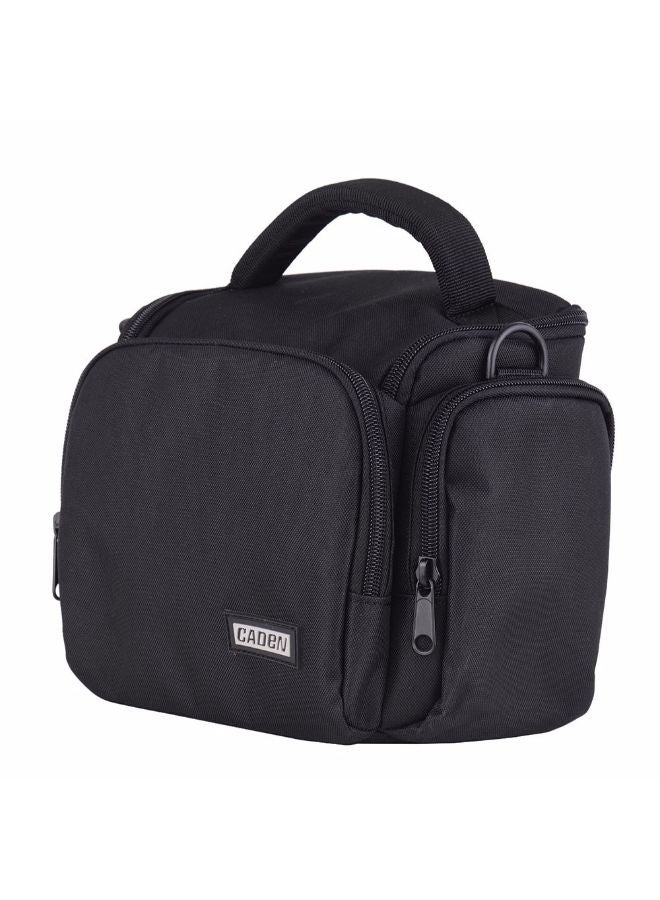 Zippered Padded Camera Bag Black - Image 2